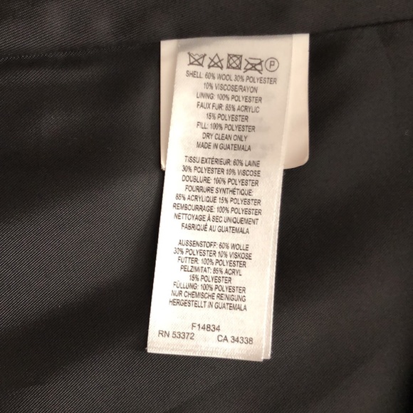 French Connection wool winter coat - Picture 5 of 5